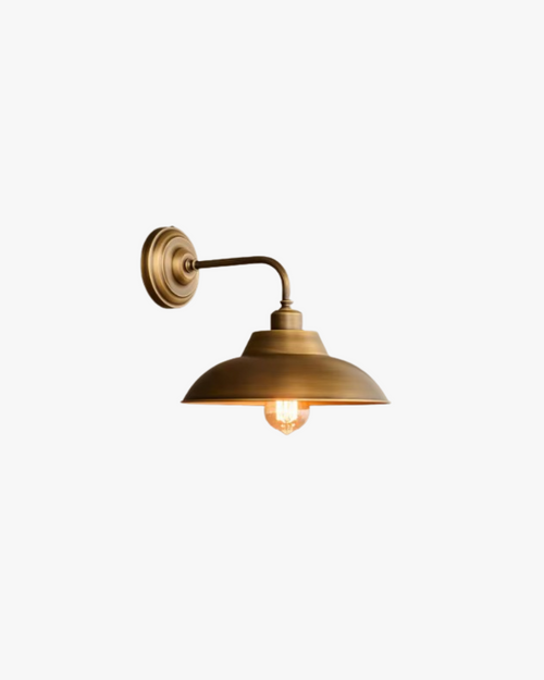 Luminária de Parede Vintage em Latão
