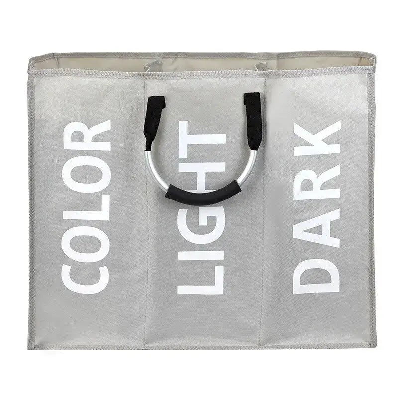 Cesto Dobrável Impermeável com 3 Compartimentos