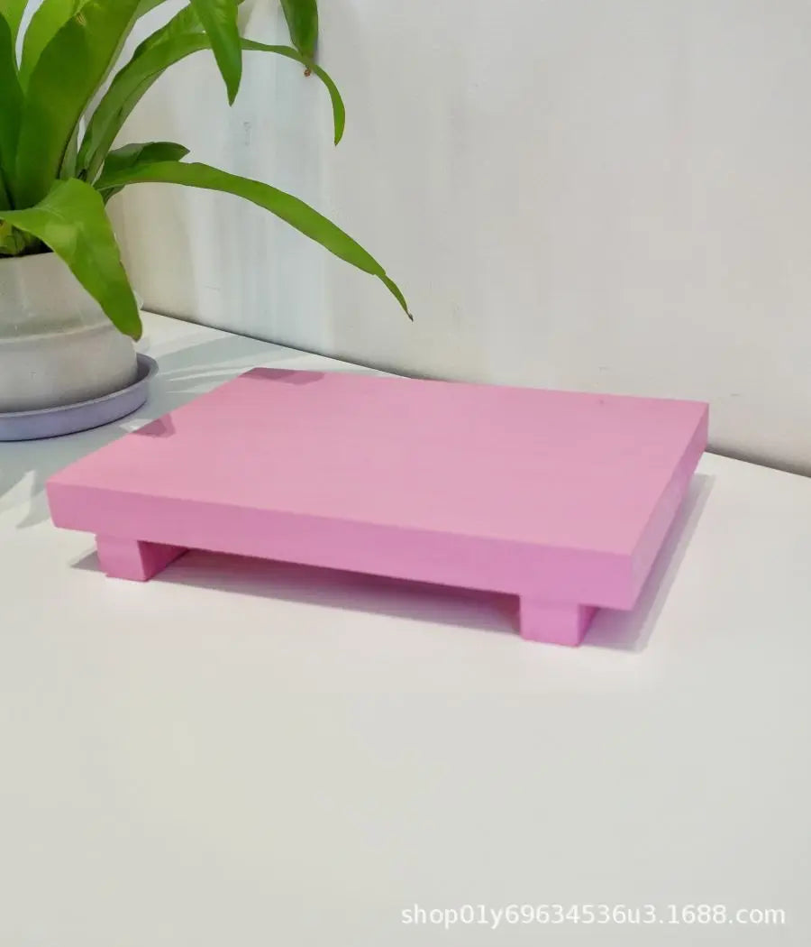 Suporte de Madeira Elegante para Decoração