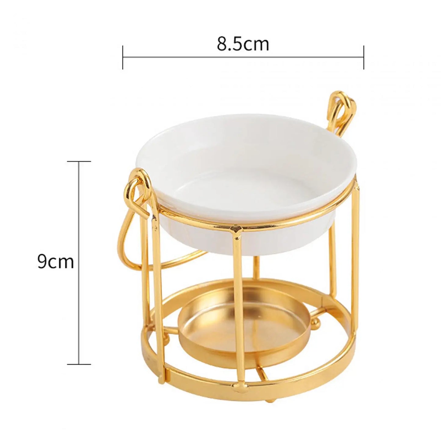 Castiçal de Cerâmica para Óleos Essenciais