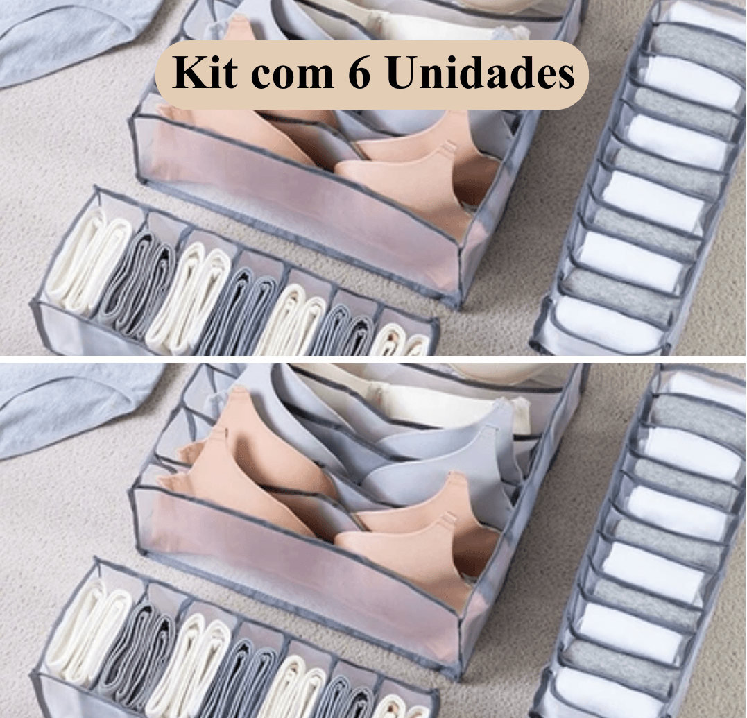 Organizador de Gavetas Harmony | Roupas Íntimas