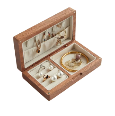 Caixa de Joias em Madeira Nobre