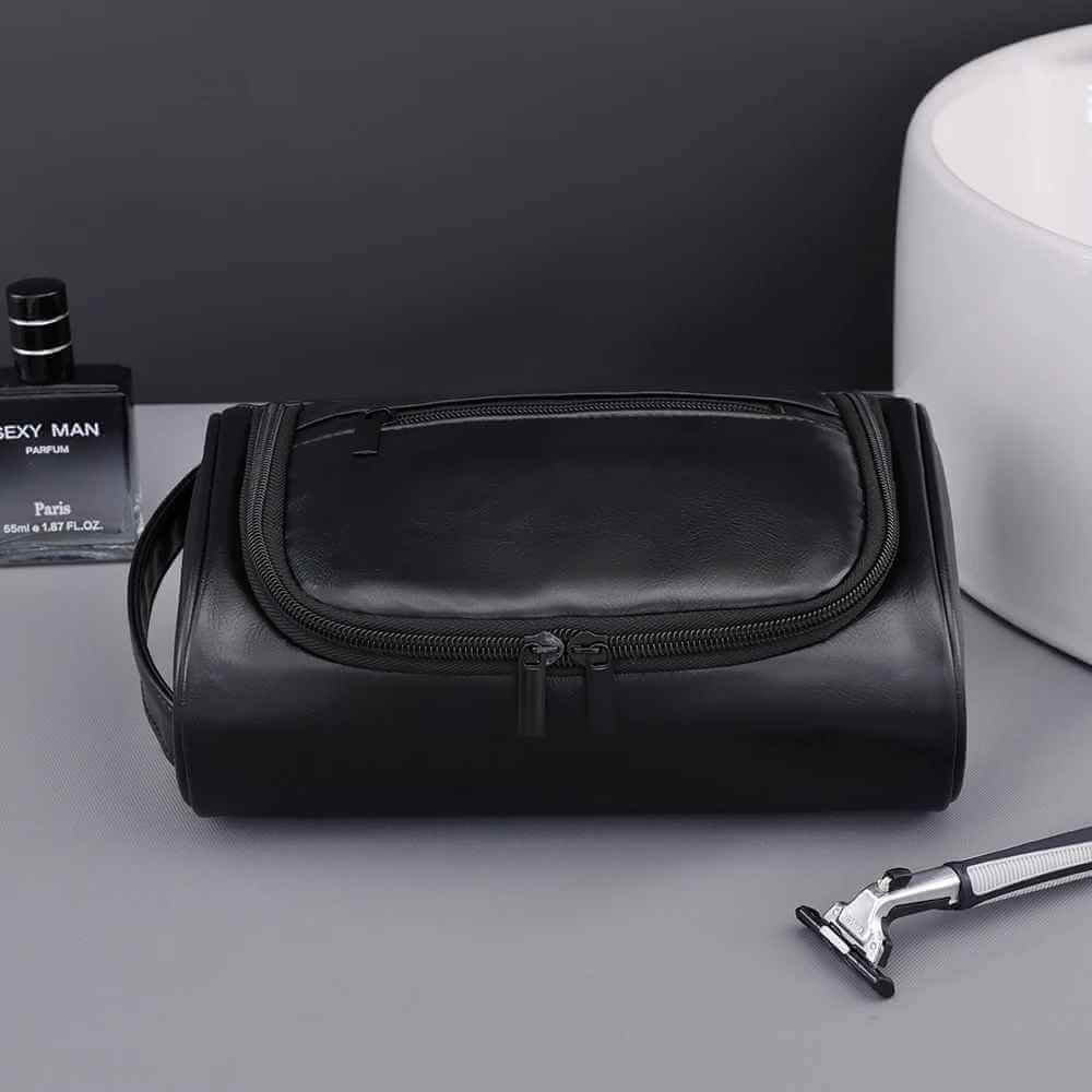Necessaire Masculina em Tecido PU Impermeável