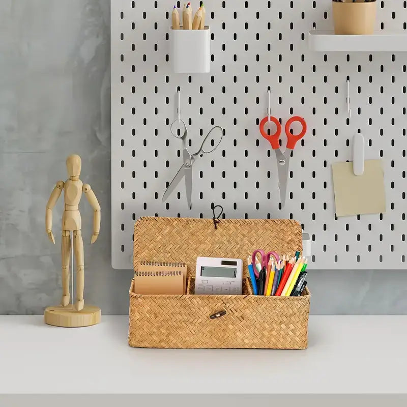 Cesta Organizadora de Ervas Marinhas com 3 Compartimentos