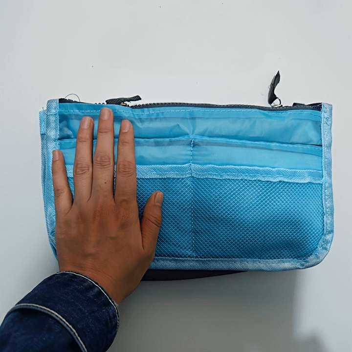 Organizador de Bolsas Com Zíper e Alças