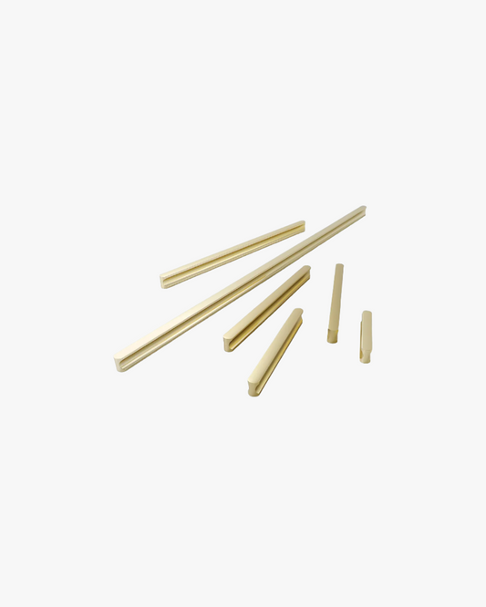Puxadores em Preto e Dourado para Móveis
