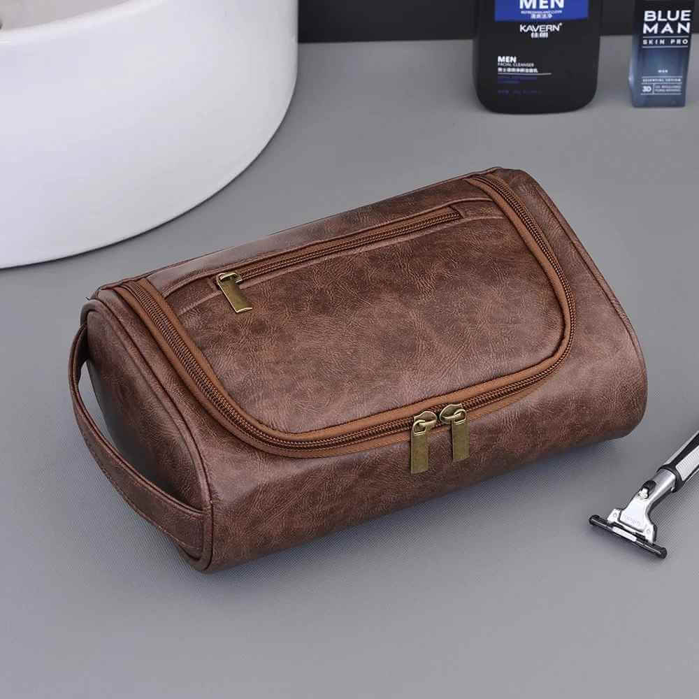 Necessaire Masculina em Tecido PU Impermeável