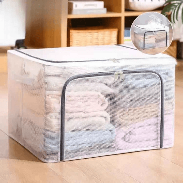 Organizador de Roupas Lumière | Transparente Desmontável