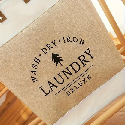 Cesta de Lavanderia Dobrável de Grande Capacidade