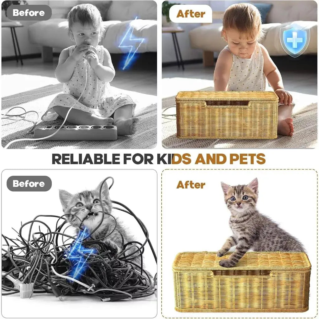 Caixa de Proteção Para Cabos