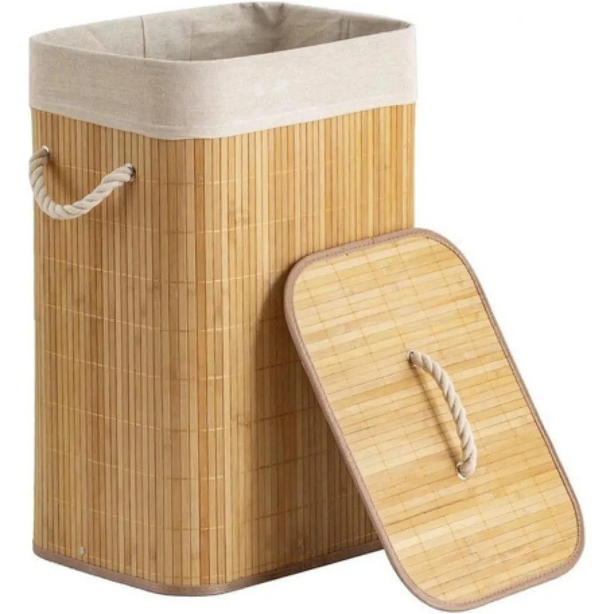 Cesto de Bambu Organizador Elegante