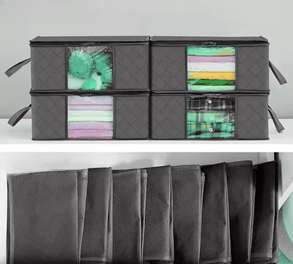 Organizador de Roupas com Grande Capacidade e Alça Reforçada