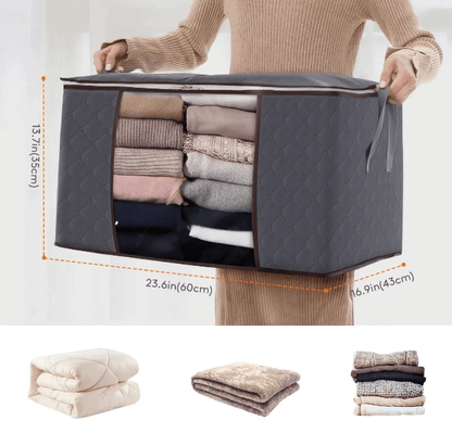 Organizador de Roupas com Grande Capacidade e Alça Reforçada