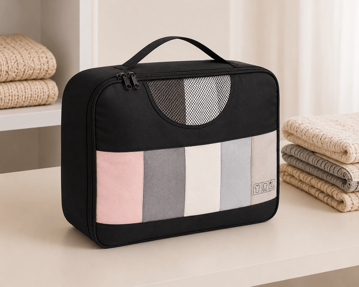 Kit 7 Organizadores Maison + Necessaire Exclusiva (Últimas Unidades)