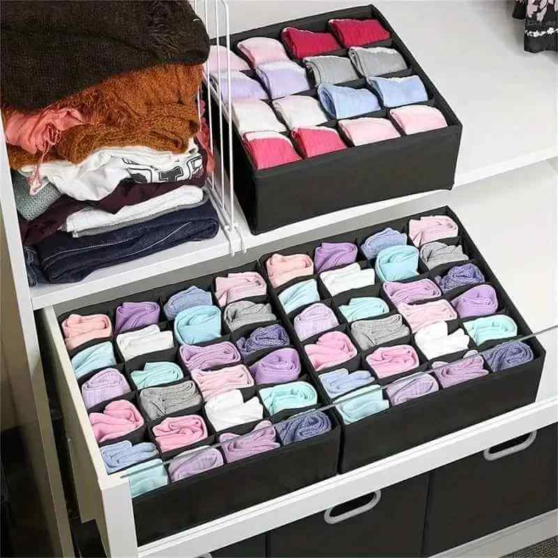 Colmeias Organizadoras Para Roupas Íntimas e Meias