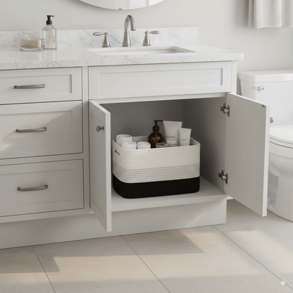 Cestas Decorativas de Corda de Algodão Premium