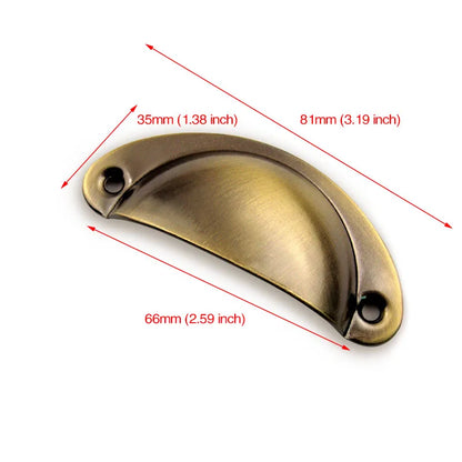 Puxadores de Bronze Vintage para Móveis