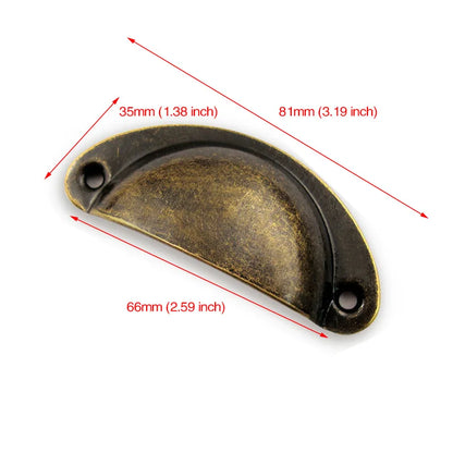 Puxadores de Bronze Vintage para Móveis