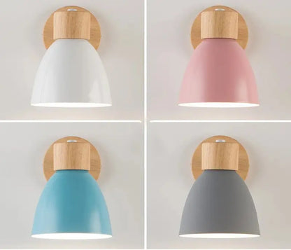 Arandela de Parede Nordic em Madeira