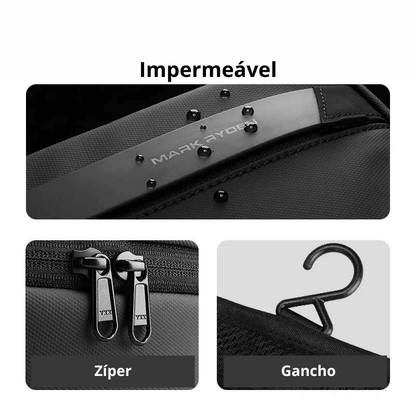 Necessaire Masculina Dobrável 4 Camadas Impermeável