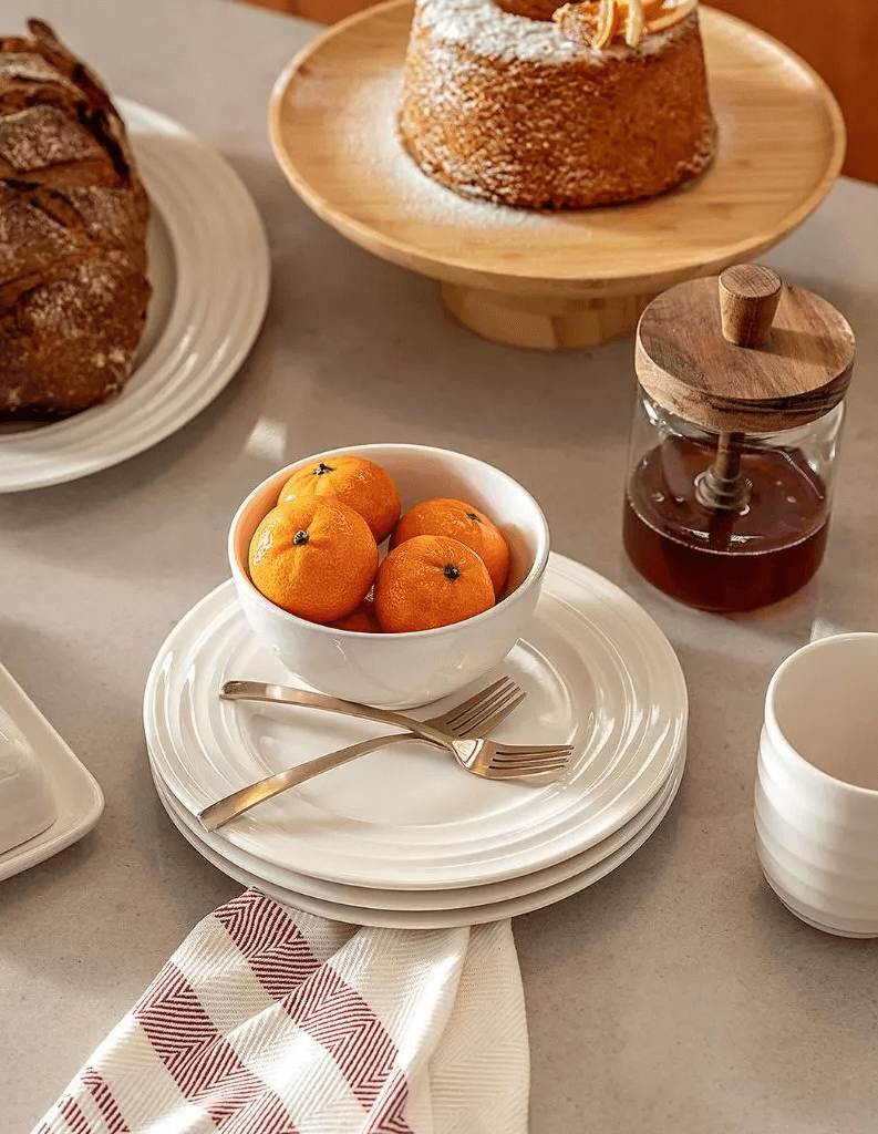 Jarra de Mel em Vidro de Borosilicato com Tampa de Madeira