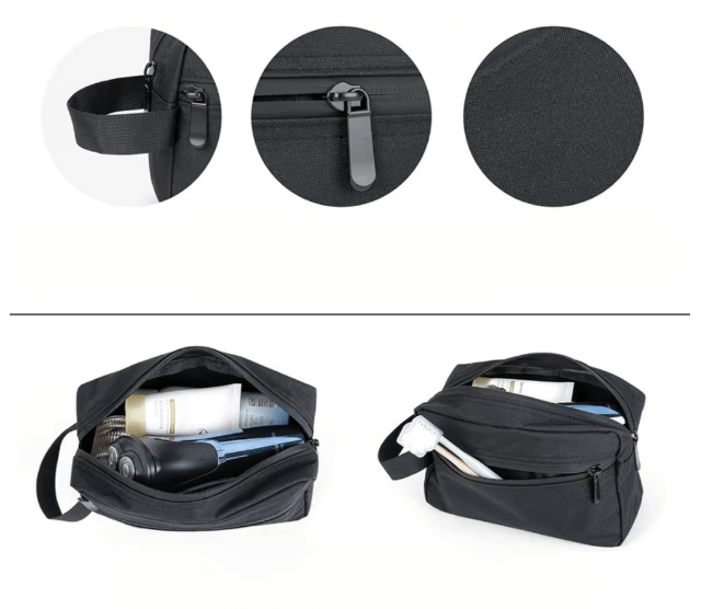 Necessaire Masculina em Tecido Oxford Impermeável