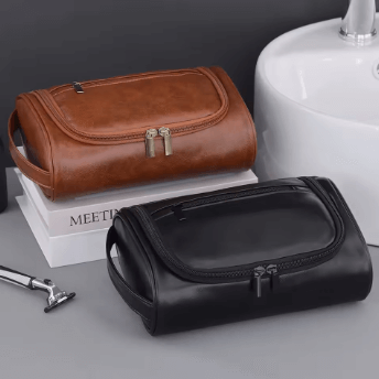 Necessaire Masculina em Tecido PU Impermeável
