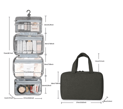 Necessaire Dobrável 4 Camadas | Mini Bag