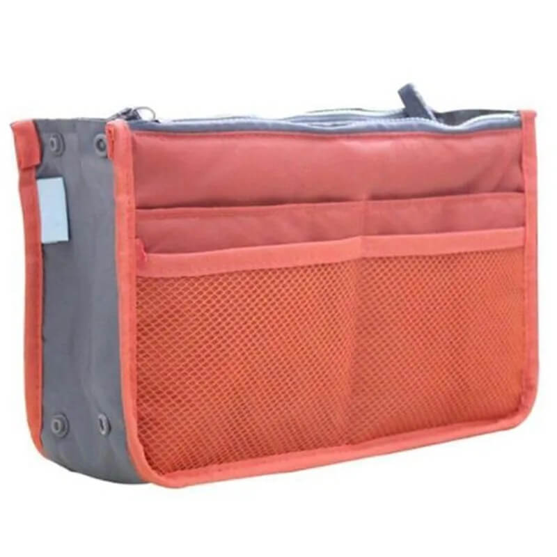 Organizador de Bolsas Com Zíper e Alças