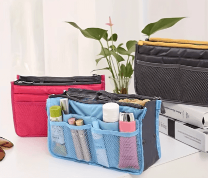 Organizador de Bolsas Com Zíper e Alças