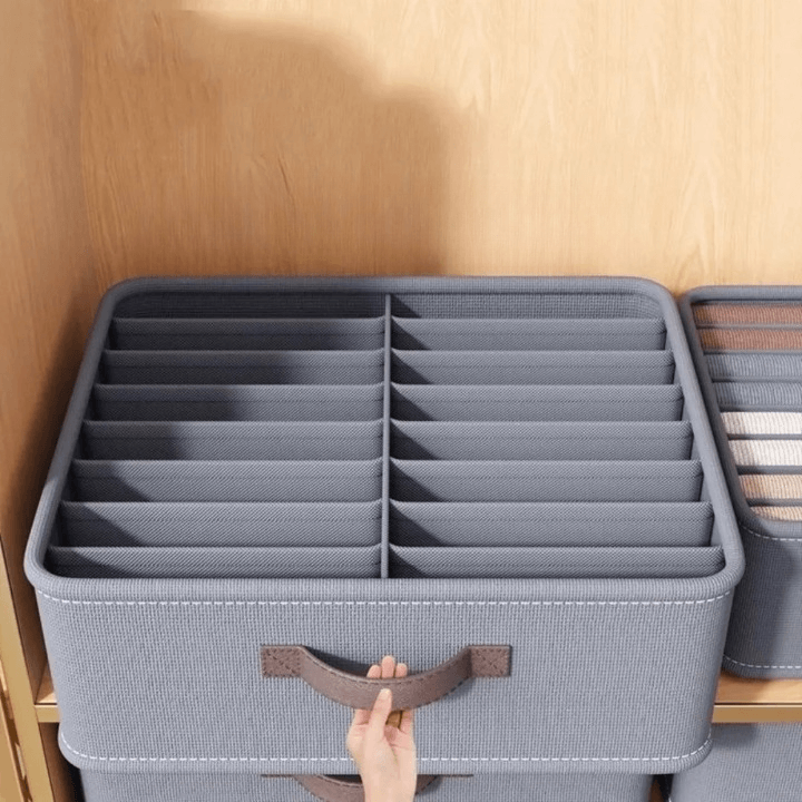 Organizador de Roupas Colmeia Dobrável com Alça