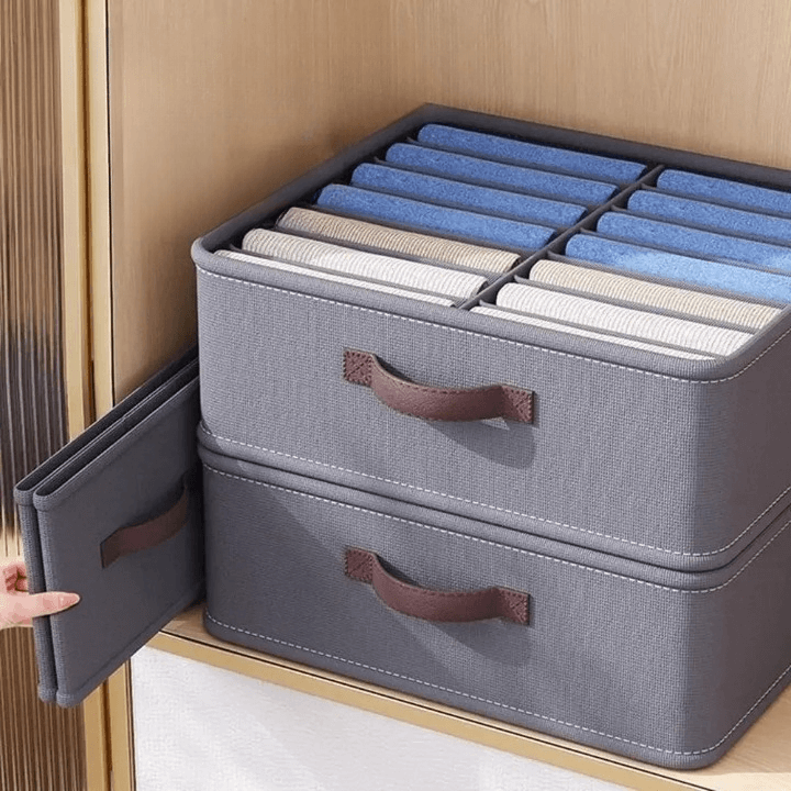 Organizador de Roupas Colmeia Dobrável com Alça