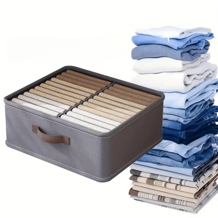 Organizador de Roupas Colmeia Dobrável com Alça