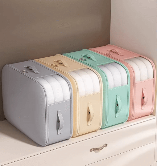 Organizador de Roupas Compressão a Vácuo com Zíper