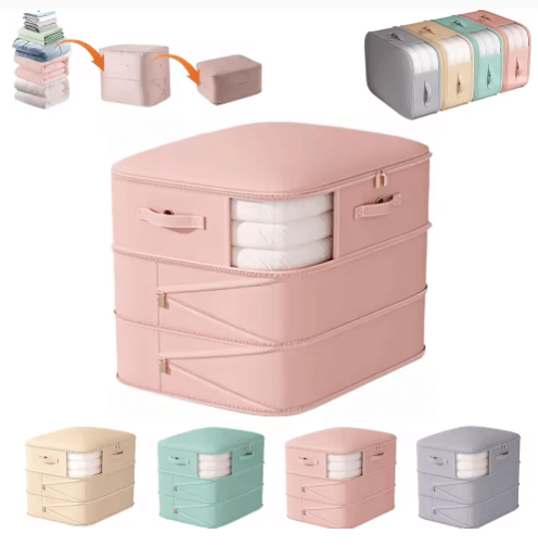 Organizador de Roupas Compressão a Vácuo com Zíper