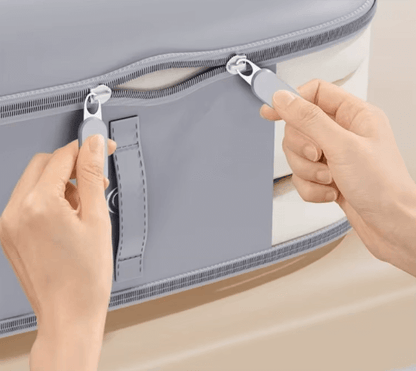 Organizador de Roupas Compressão a Vácuo com Zíper