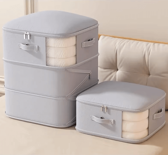 Organizador de Roupas Compressão a Vácuo com Zíper