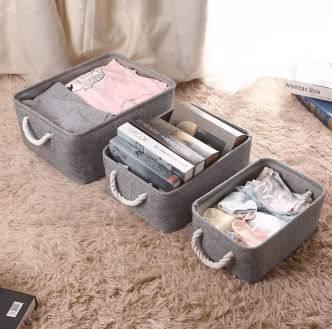 Organizador de Roupas Maison | Cesta Organizadora Premium