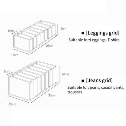 Organizador de Roupas em Náilon Maleável e Resistente