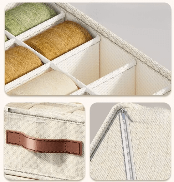 Organizador de Roupas em Tecido Resistente e Alça