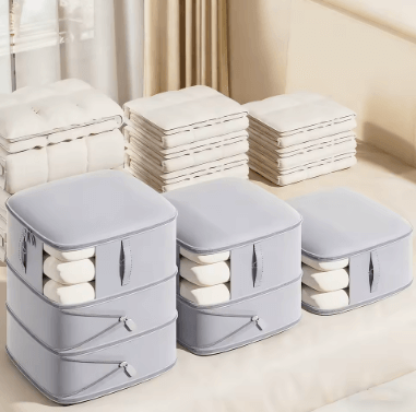 Organizador de Roupas Compressão a Vácuo com Zíper