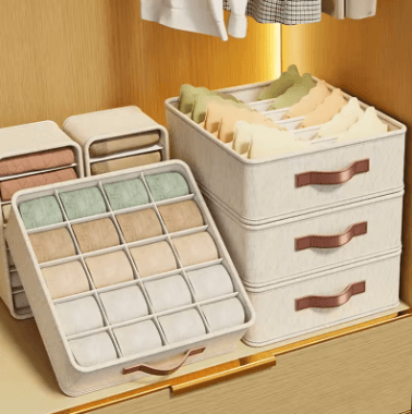 Organizador de Roupas em Tecido Resistente e Alça