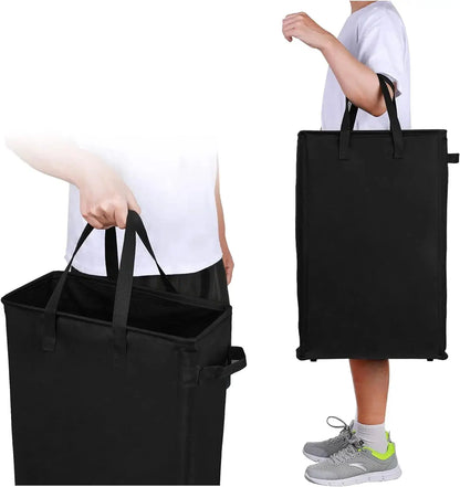 Cesto Dobrável para Roupas com Alças