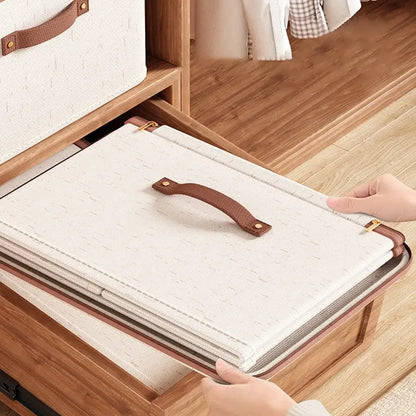 Caixas Organizadoras de Linho com Zíper