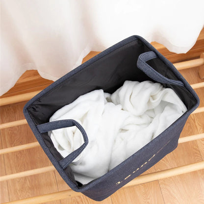 Cesta de coleção de roupas sujas, pano de juta, luz, luxo, casa, banheiro, dobrável, cesta de lavanderia, armazenamento de grande capacidade