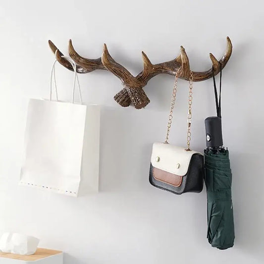 Gancho Decorativo de Parede Antler Vintage