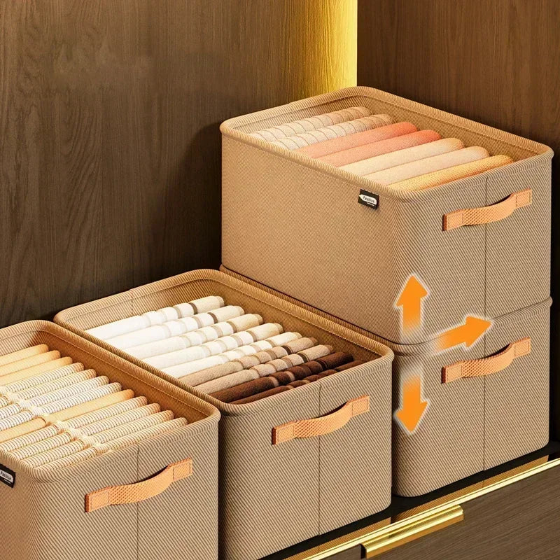 Caixa Organizadora de Roupas Premium