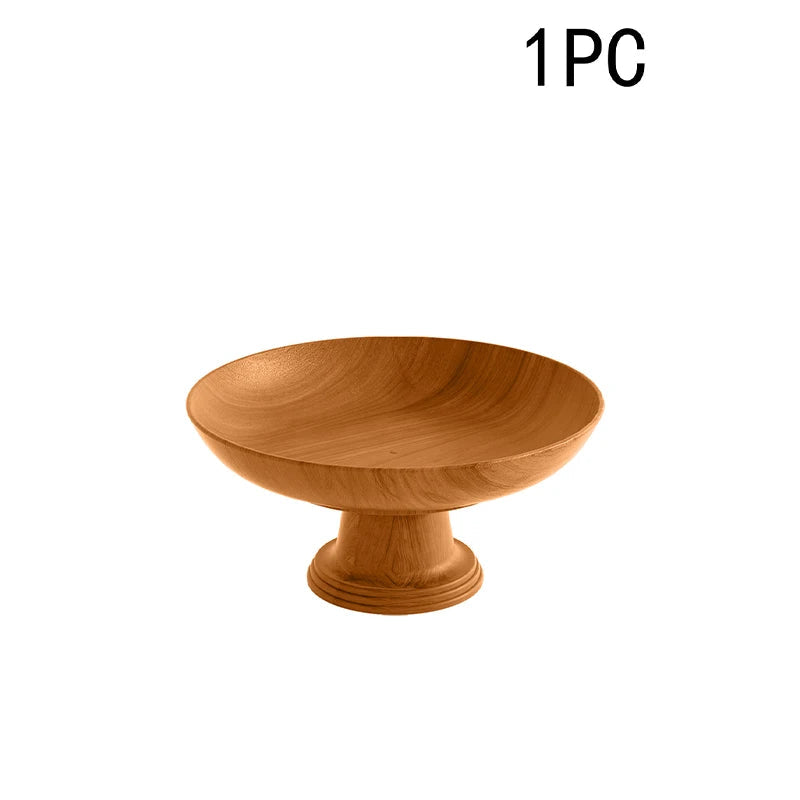 Bandeja Decorativa de Frutas em Plástico