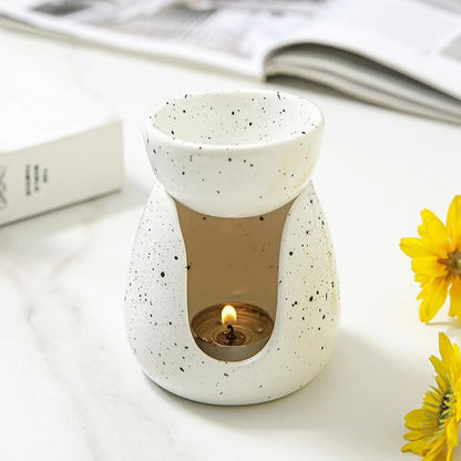 Aromaterapia Óleo Essencial Aquecedor, Tabletop Cera Derreter Queimador para Escritório, Casa, Quarto, SPA, Yoga
