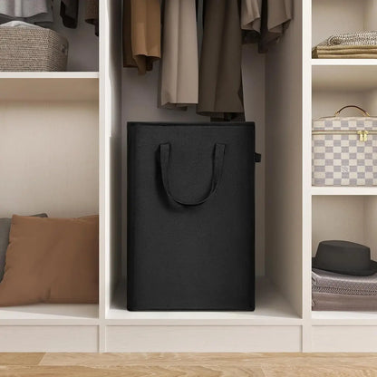 Cesto Dobrável para Roupas com Alças